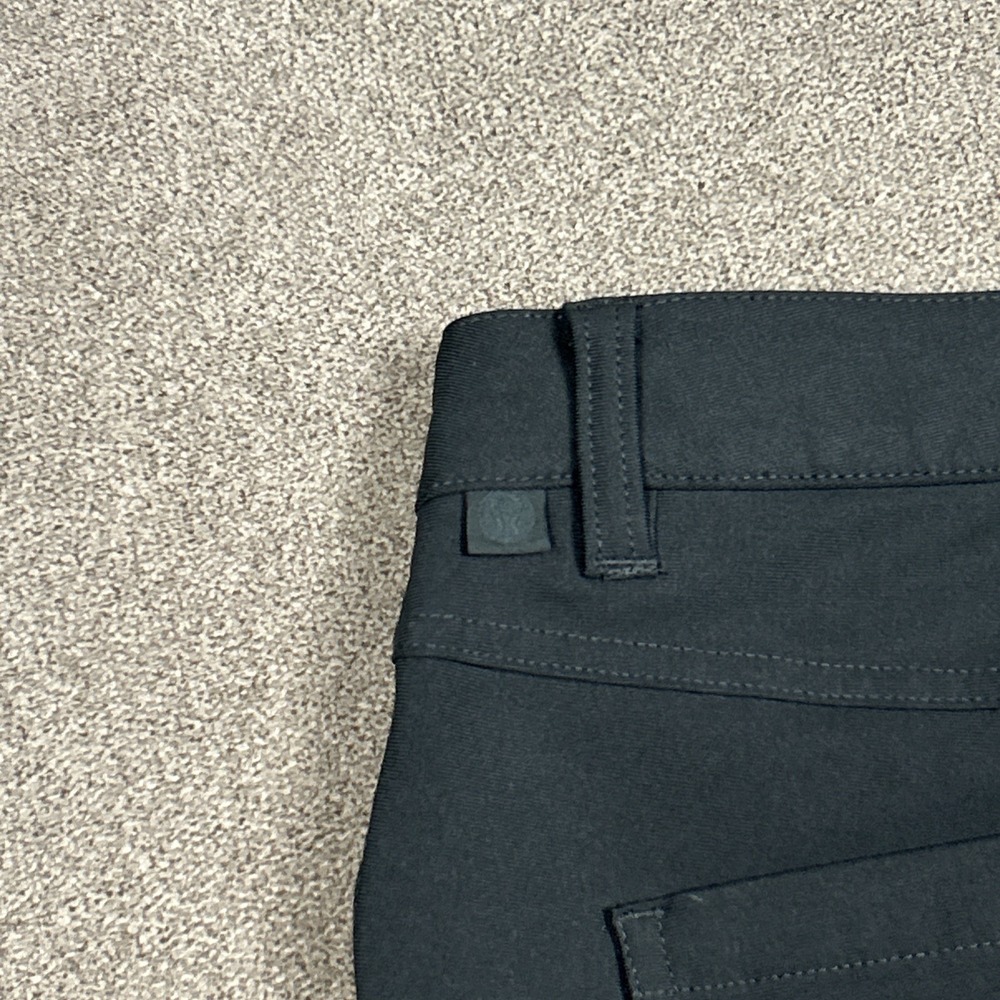 Lululemon ABC Classic-Fit 5 Pocket Pant 32L Warpstreme Mens 36 Gray Chino - Picture 6 of 10